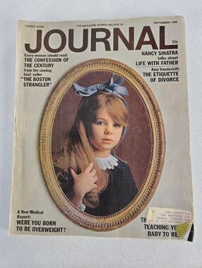 Ladies Home Journal September 1966 ~ Nancy Sinatra Vtg Magazine